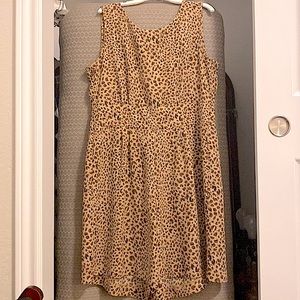 Vintage Sleeveless Print Romper